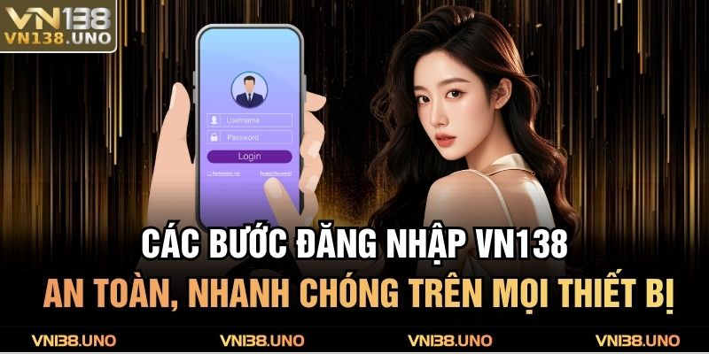 Các bước đăng nhập VN138 an toàn, nhanh chóng trên mọi thiết bị