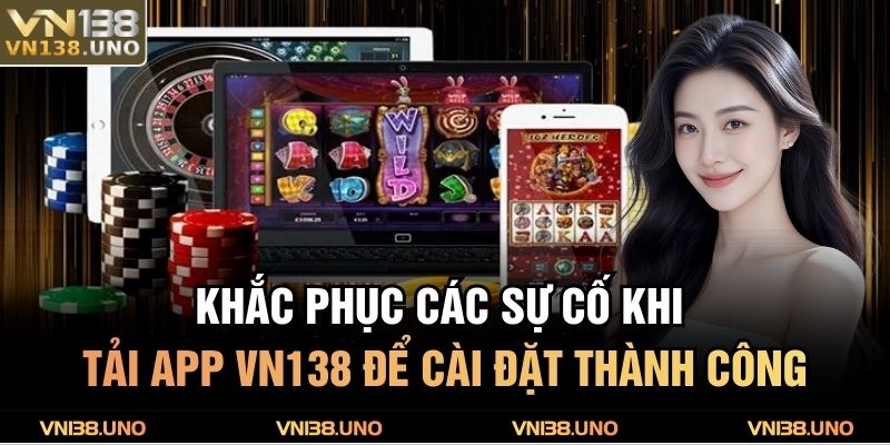 Tải App VN138 - Lợi Ích Cùng Hướng Dẫn Cài Đặt Chi Tiết 4 Khắc phục các sự cố khi tải app VN138 để cài đặt thành công